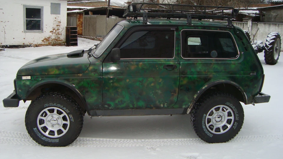 Lada 4x4 3D Зеленка 1.7 3