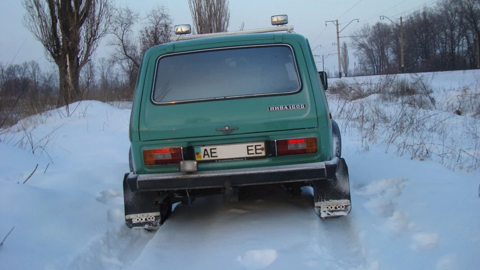 Lada 4x4 3D зеленка