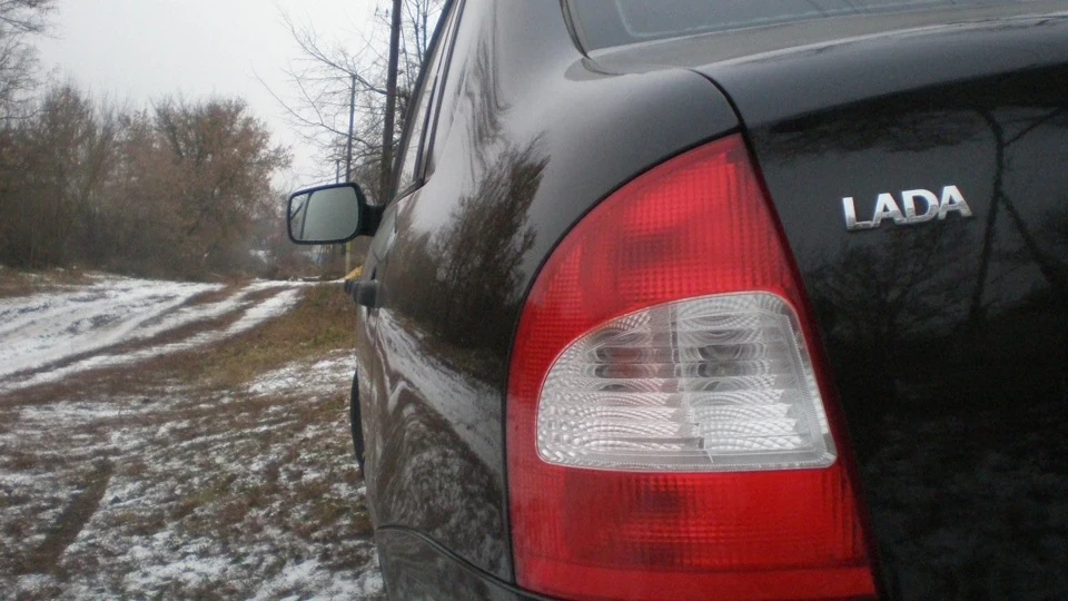 Lada Калина Седан black viburnum