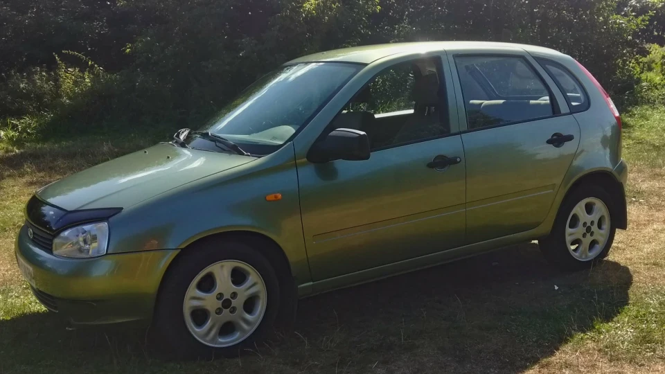Lada Калина Хетчбек **зелений гряземес** 3