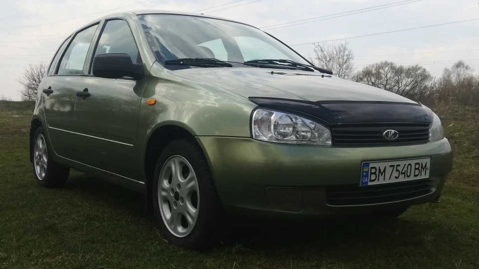 Lada Калина Хетчбек **зелений гряземес** 4