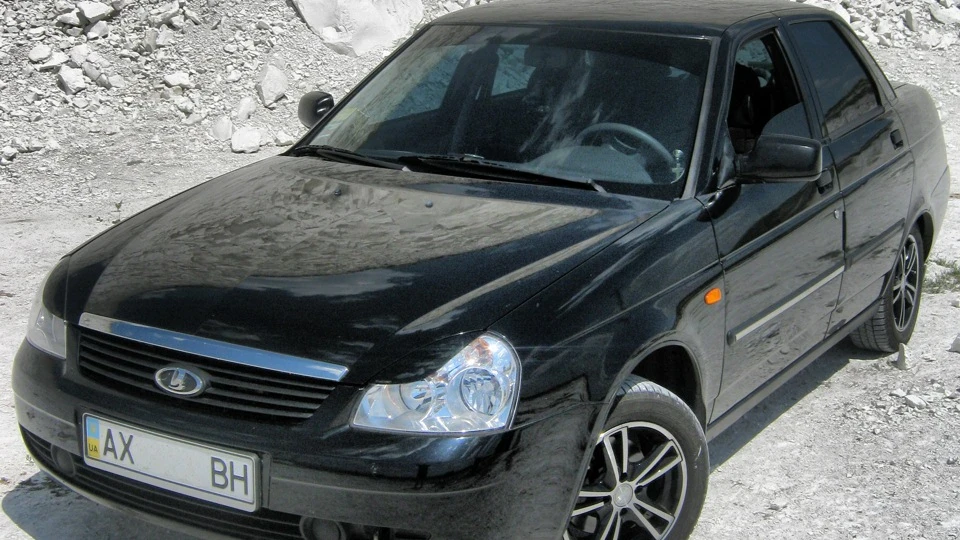Lada Пріора Седан Black ROCKET