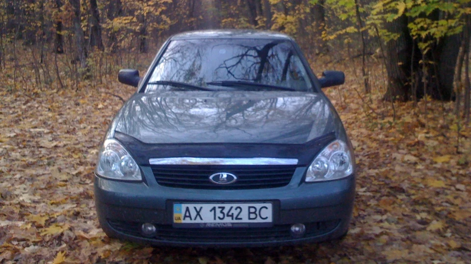 Lada Пріора Седан Зелений металік 2