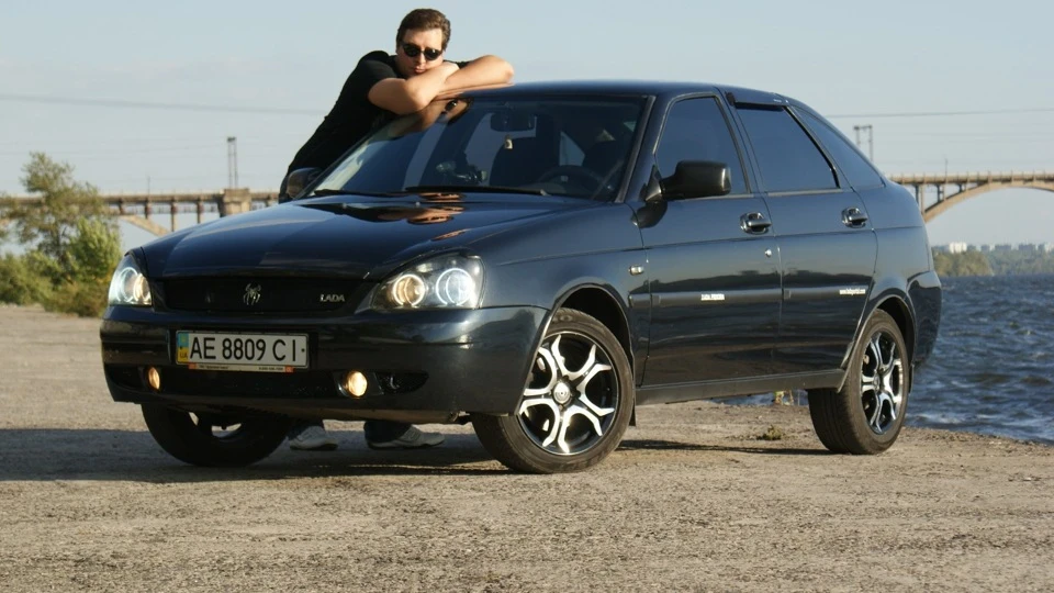 Lada Пріора Хетчбек ☣Black Esprit☣