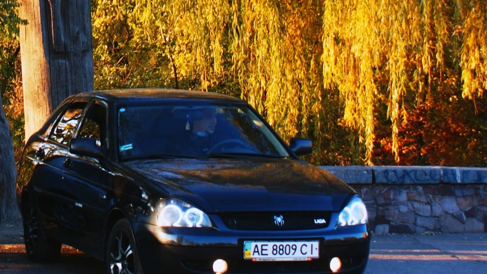 Lada Пріора Хетчбек ☣Black Esprit☣ 5