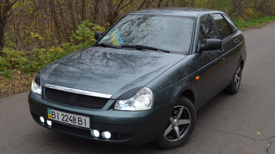 Lada Пріора Хетчбек Перша особиста)))) 4