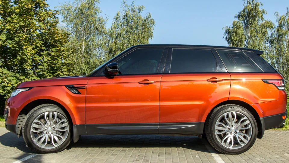 Land Rover Range Rover Sport Буря на заході сонця 爆风雨 4