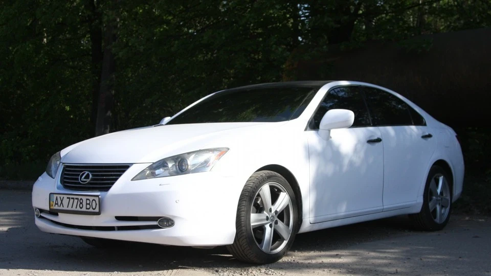 Lexus ES Білий, савсем білий