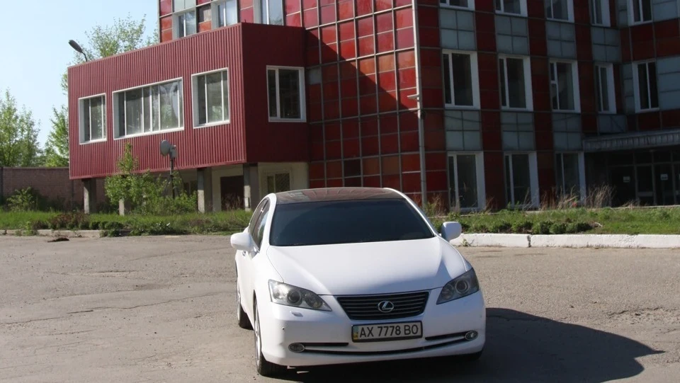 Lexus ES Білий, савсем білий 2