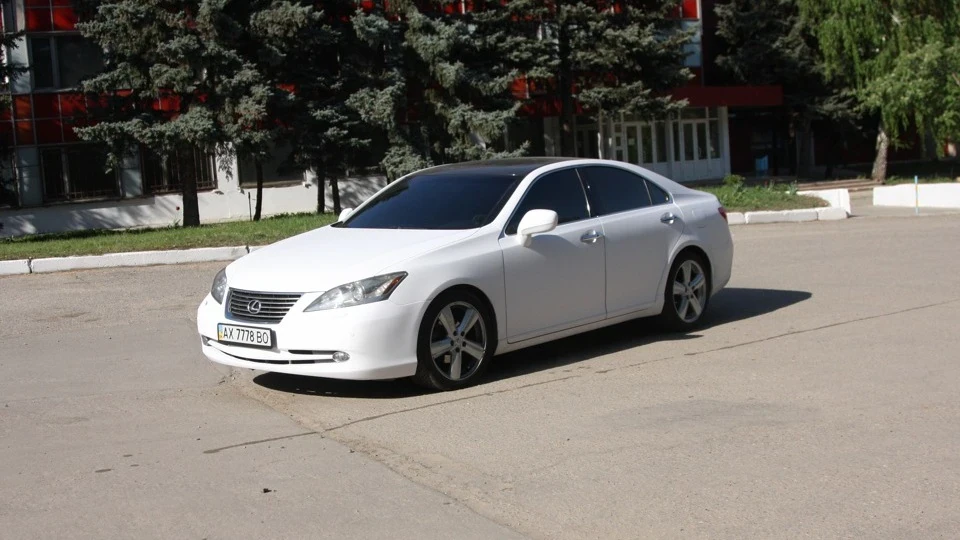 Lexus ES Білий, савсем білий 4
