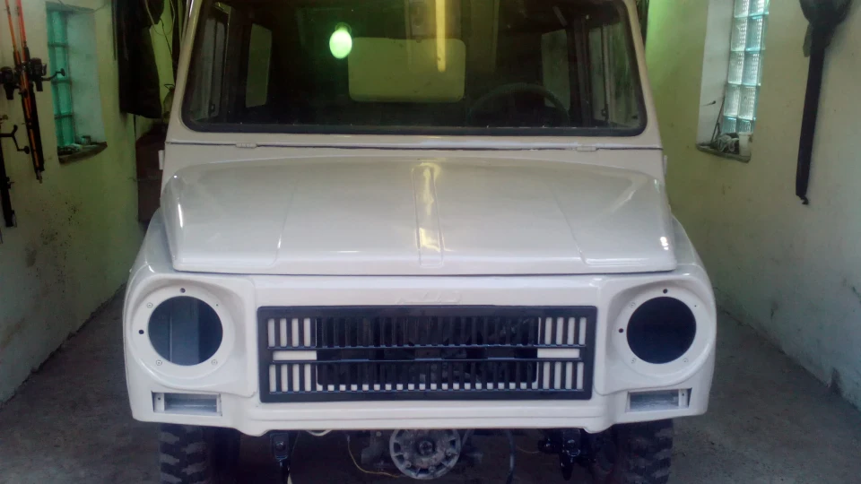 ЛуАЗ 969 Mercedes Unimog 5