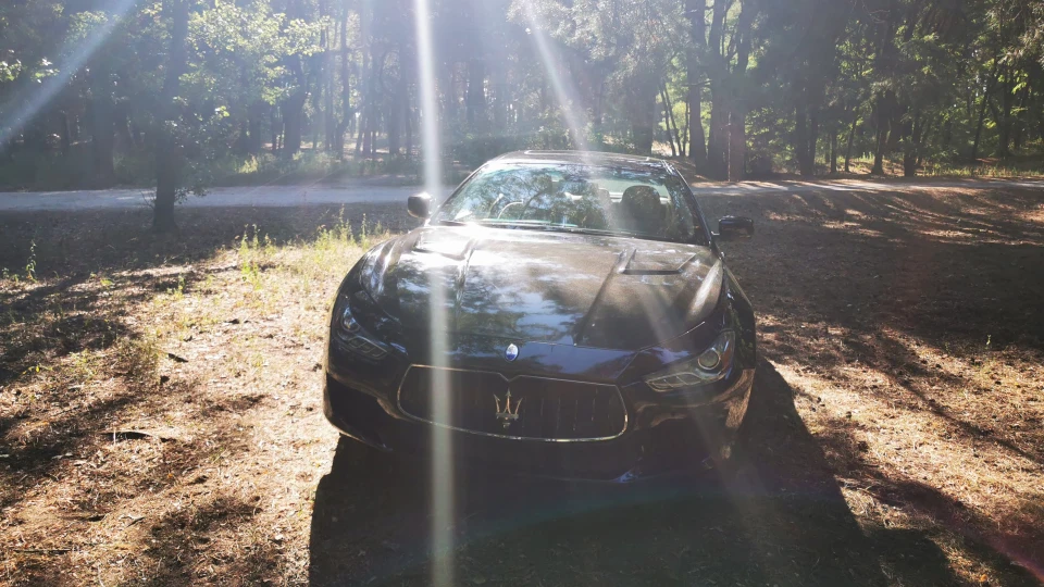 Maserati Ghibli Утиль із США 4