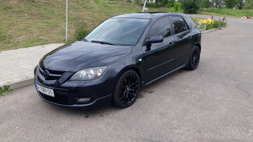 Mazda 3 MPS Чорна мазда