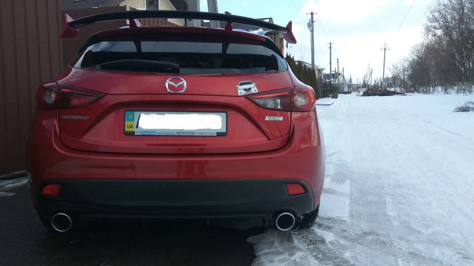 Mazda 3 черепашка скайактив 3