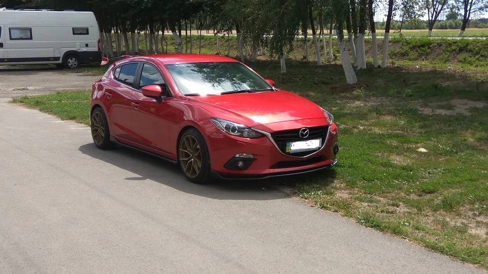 Mazda 3 черепашка скайактив 4