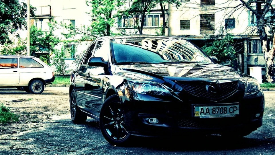 Mazda 3 Черниш))) 4