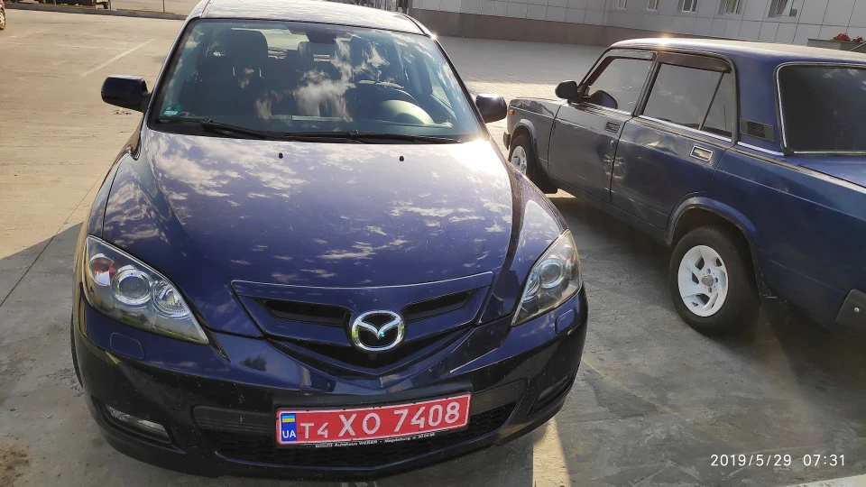 Mazda 3 Синя Матрьошка 1.6tD