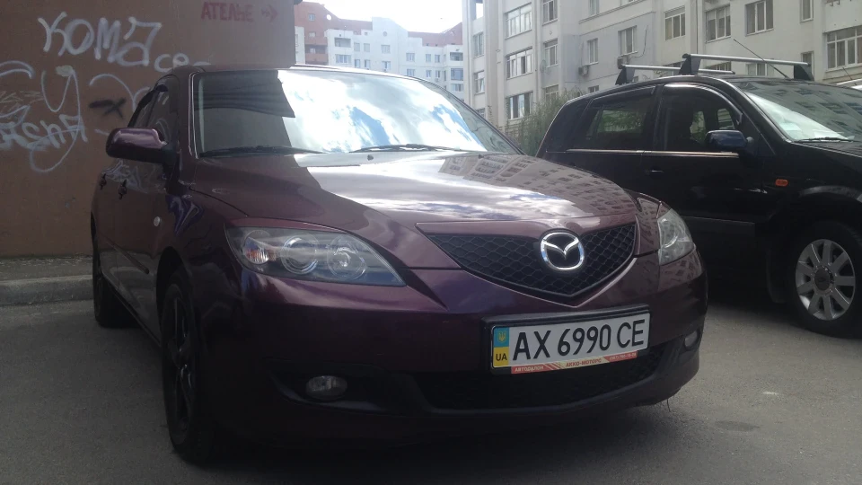 Mazda 3 super ripe cherry