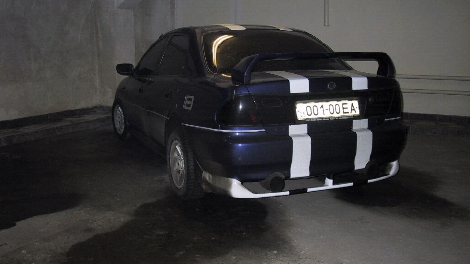 Mazda 323 аля вайпер))) 2