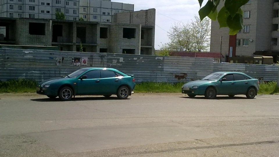 Mazda 323 Зелена красуня))) 5
