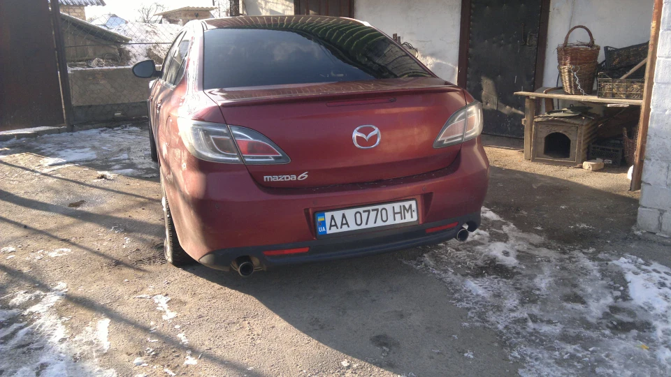 Mazda 6 2.5 червоний металік BOSE 3