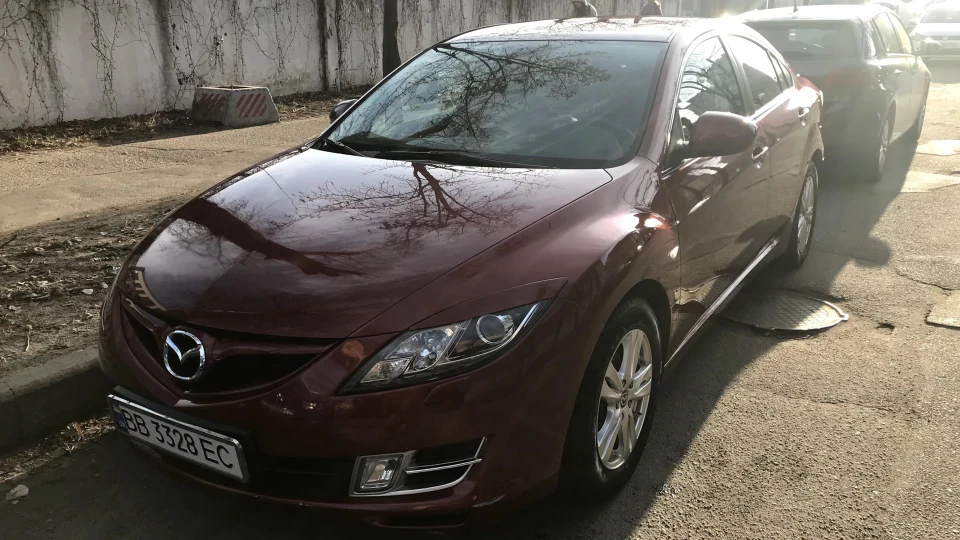 Mazda 6 Burgundy 3