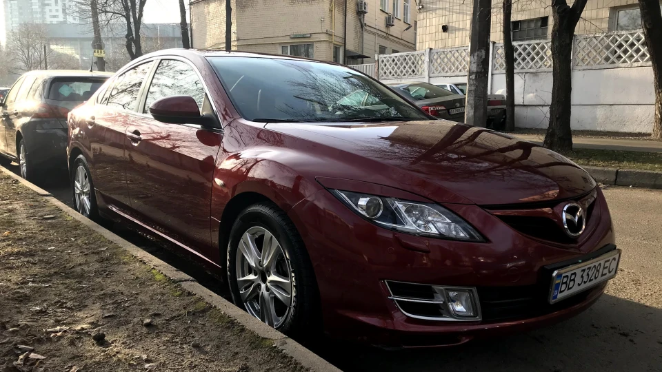 Mazda 6 Burgundy 4