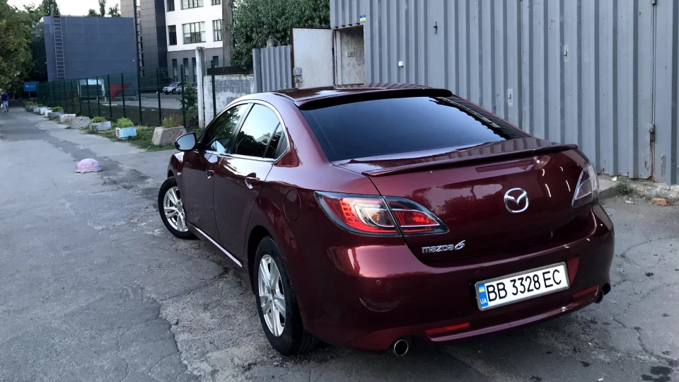 Mazda 6 Burgundy 5