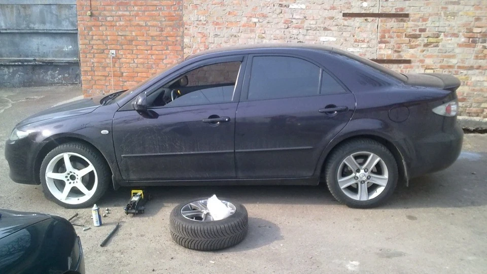 Mazda 6 фіолетова) 2