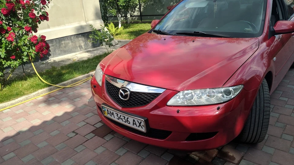Mazda 6 Червоний ксералик 2