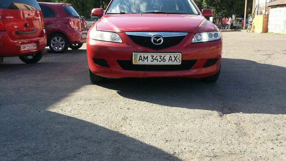 Mazda 6 Червоний ксералик 5