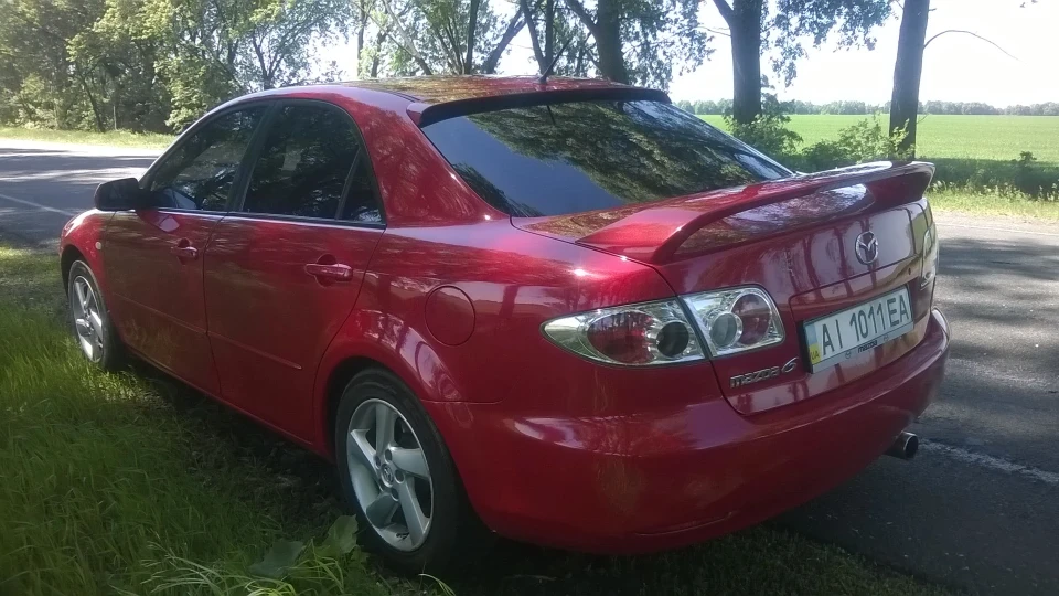 Mazda 6 червоний металік 3