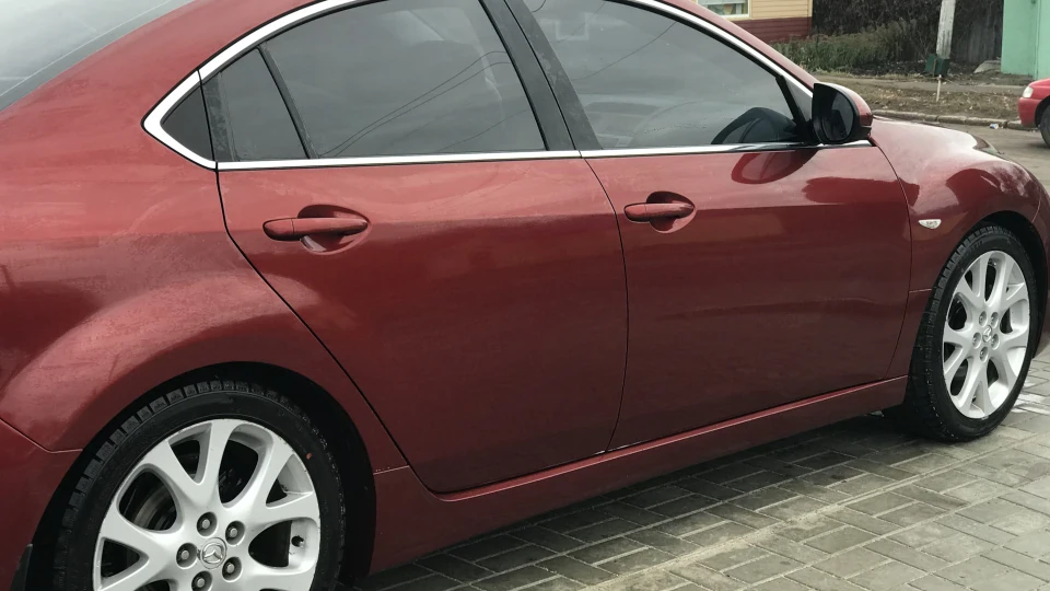 Mazda 6 Машина червоного кольору))) 4