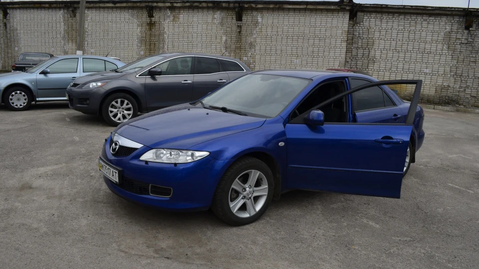 Mazda 6 Синя красуня) 2