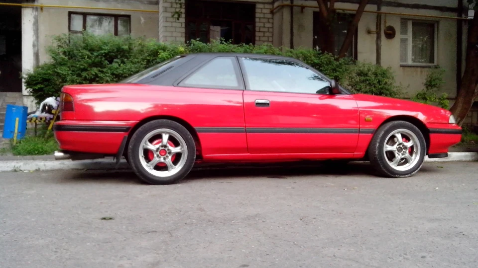 Mazda 626 Coupe Red Bullet 2
