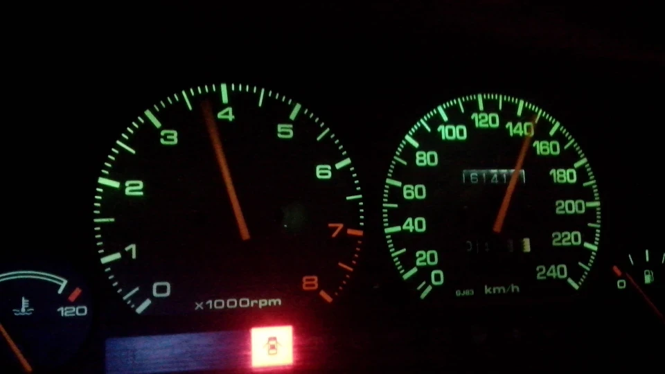 Mazda 626 Coupe Red Bullet 3