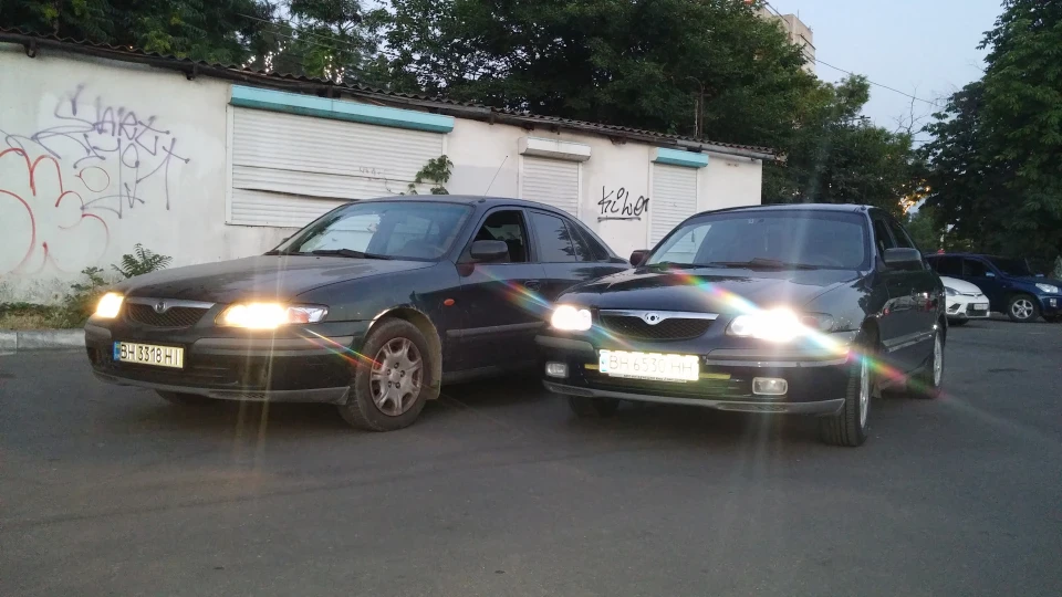 Mazda 626 136 хортів коней 2