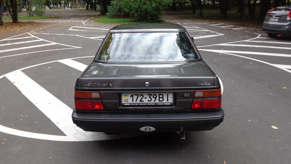 Mazda 626 Coupe Салафан 3