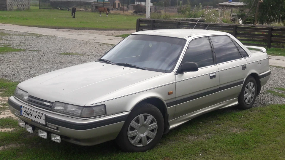 Mazda 626 GD срібляста L@pochKa 3