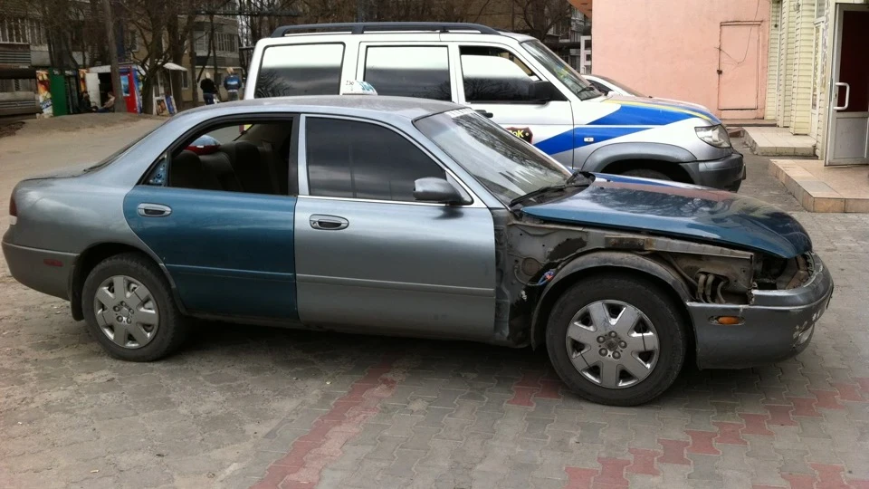 Mazda 626 Карбонова леді 4