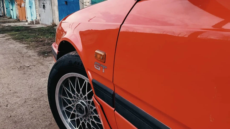 Mazda 626 Червоний металік 2