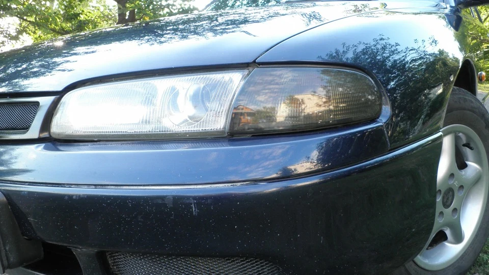Mazda 626 синя акула 3