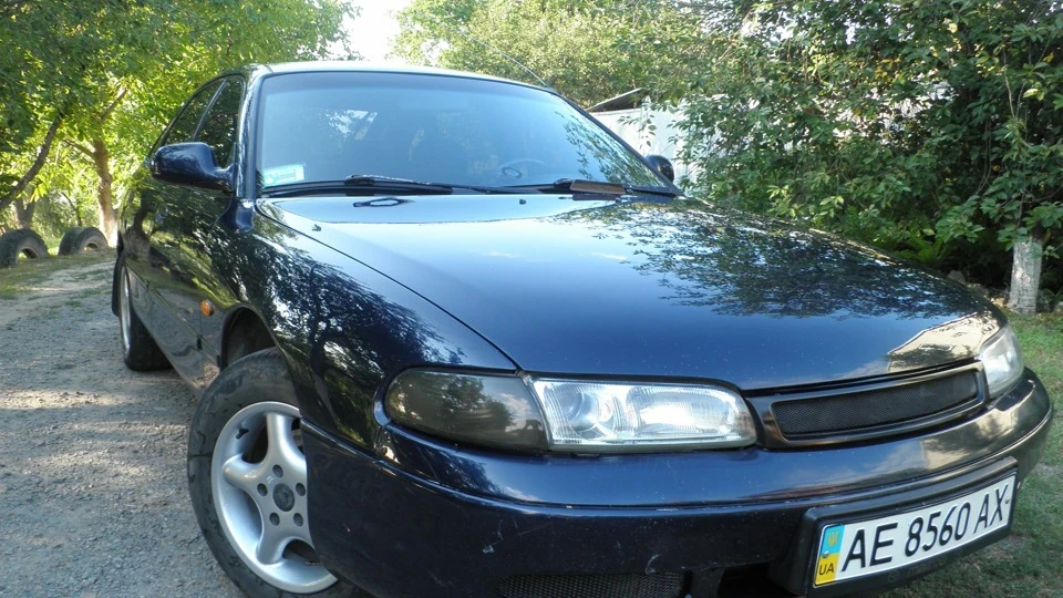 Mazda 626 синя акула 4