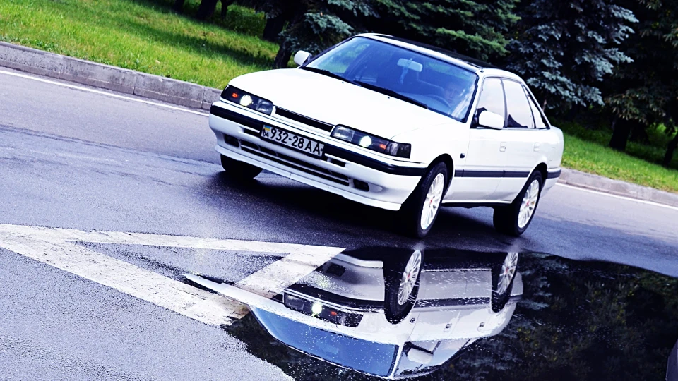 Mazda 626 White Moon 2