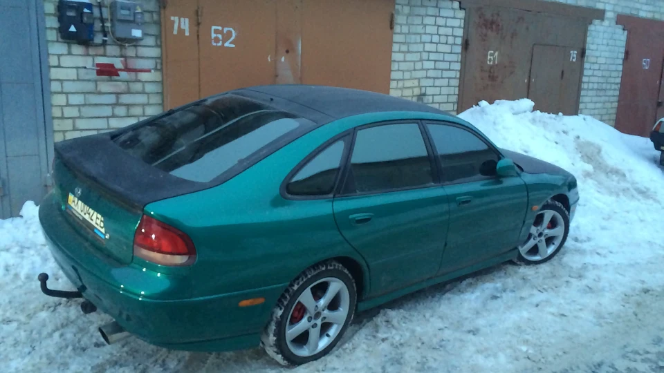 Mazda 626 Зелений слоник 2