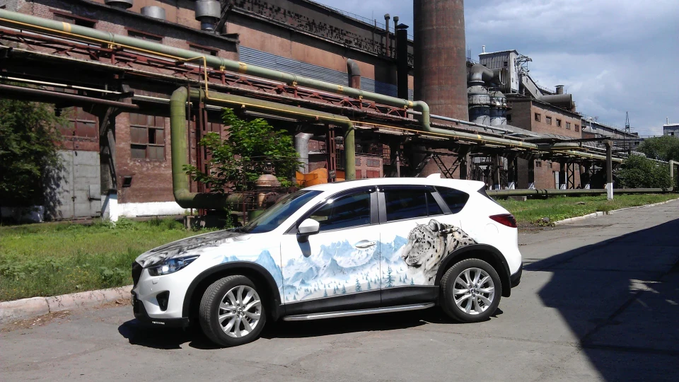 Mazda CX-5 Сніговий барс 4