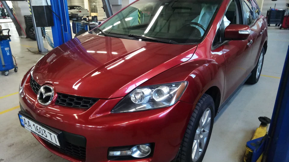 Mazda CX-7 Вишнева 2