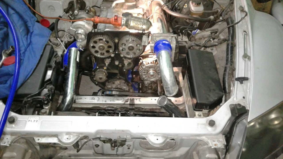 Mazda RX-8 1.3Нр ВАЗ 21124 TD05-20G 4