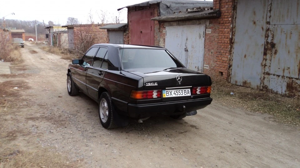 Mercedes-Benz 190 (W201) Чорний Мурзік 5