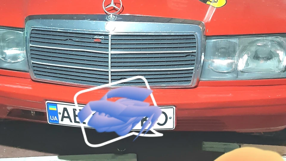 Mercedes-Benz 190 (W201) Червоний 2